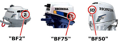 Honda outboard model location